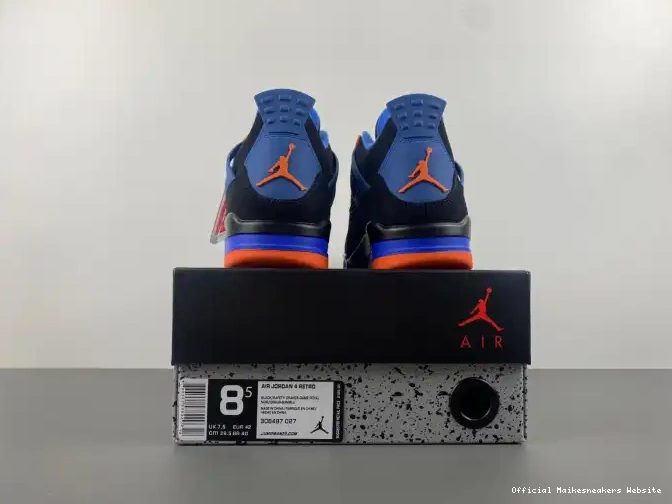 Official Maikesneakers Cavs Jordan AIR Retro 4 308497-027 0520